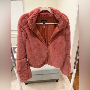 Patagonia Rust Teddy Jacket